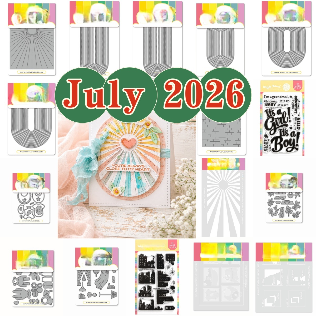 Food Box Baby - Julho 2026: Novas Matrizes de Corte