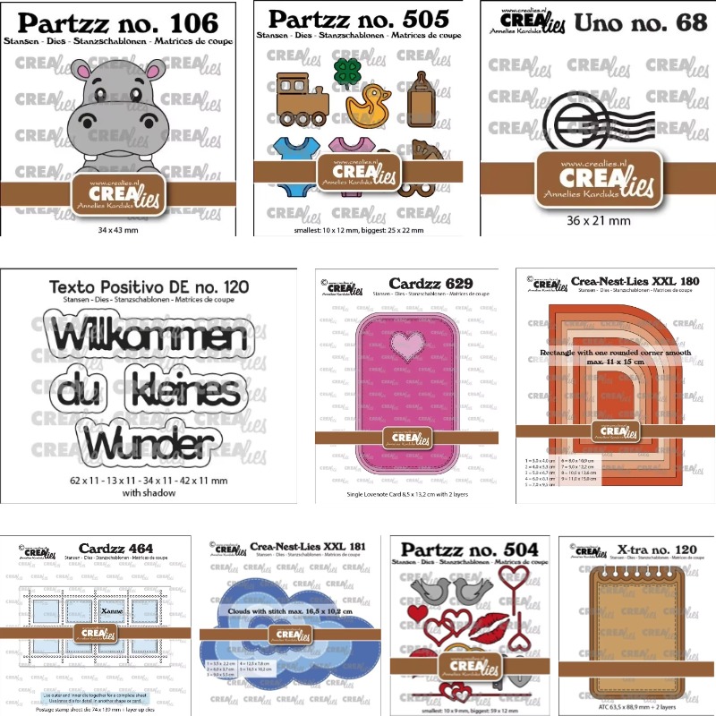 Food Box Baby - Matrizes de Corte Nuvem Quadrada para