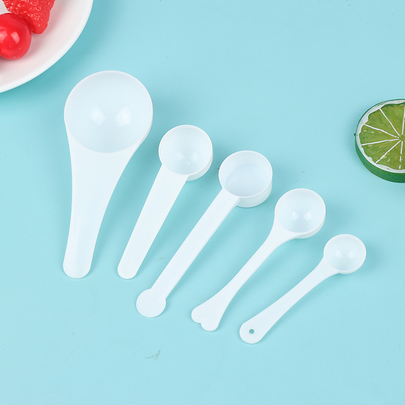 Baby Food Oatmeal - Colher de medição plástica, colheres do