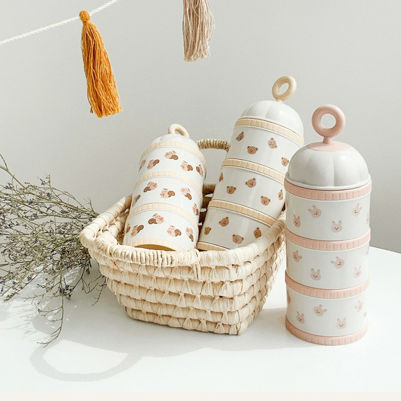 Food Box Baby - Urso bonito caixa de leite em