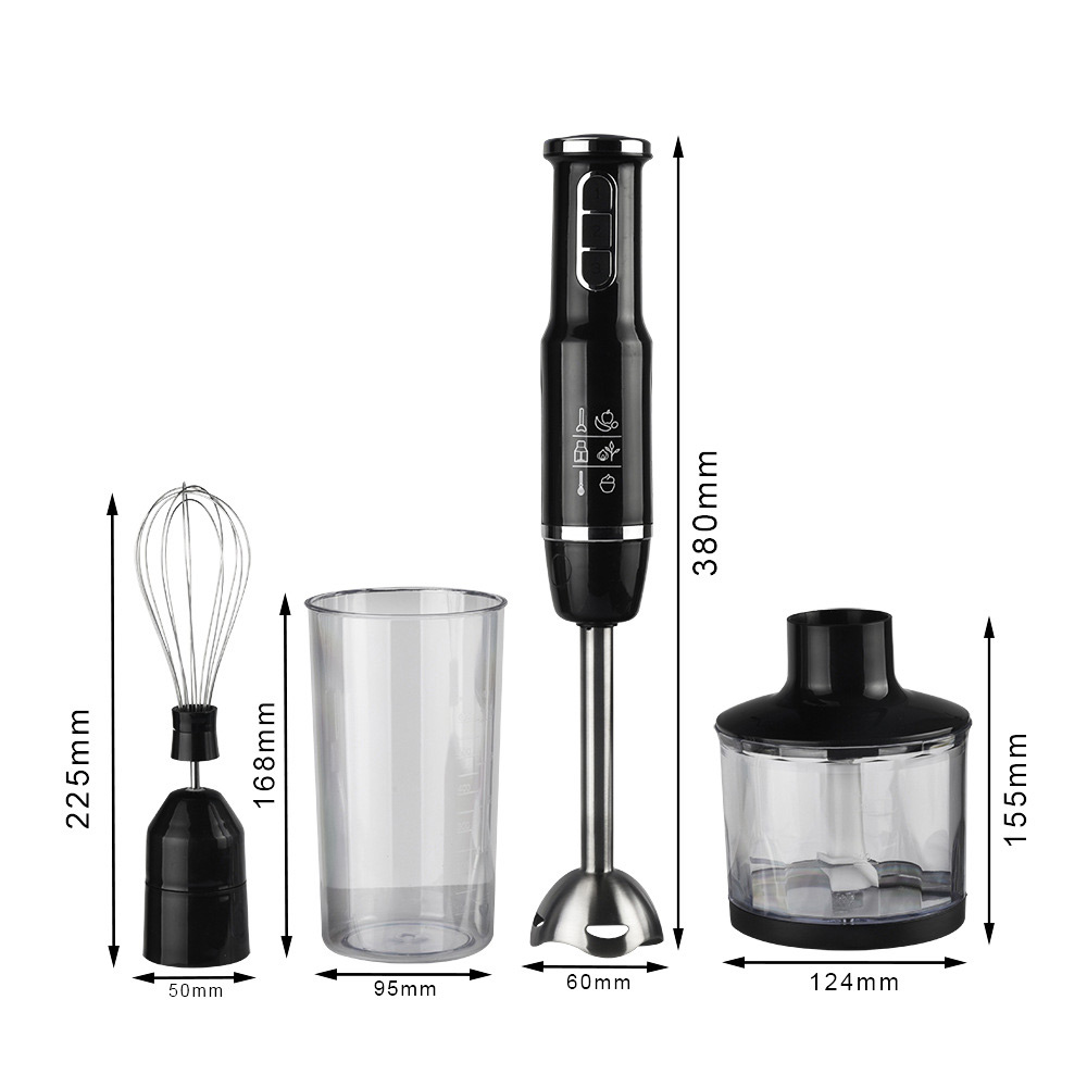 Baby Food Hand Blender - Liquidificador multifuncional, moedor de carne, mixer