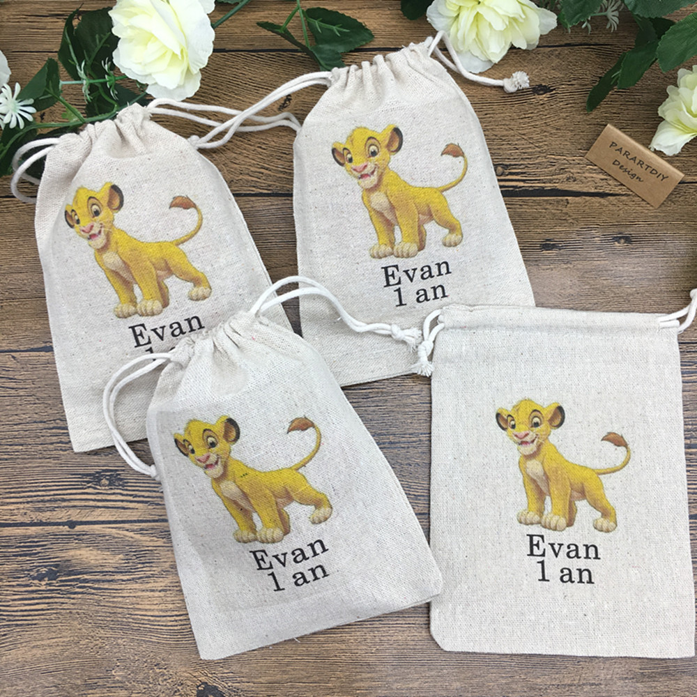 Baby Food Bag - Desenhos animados Birthday Gift Favors Bags,