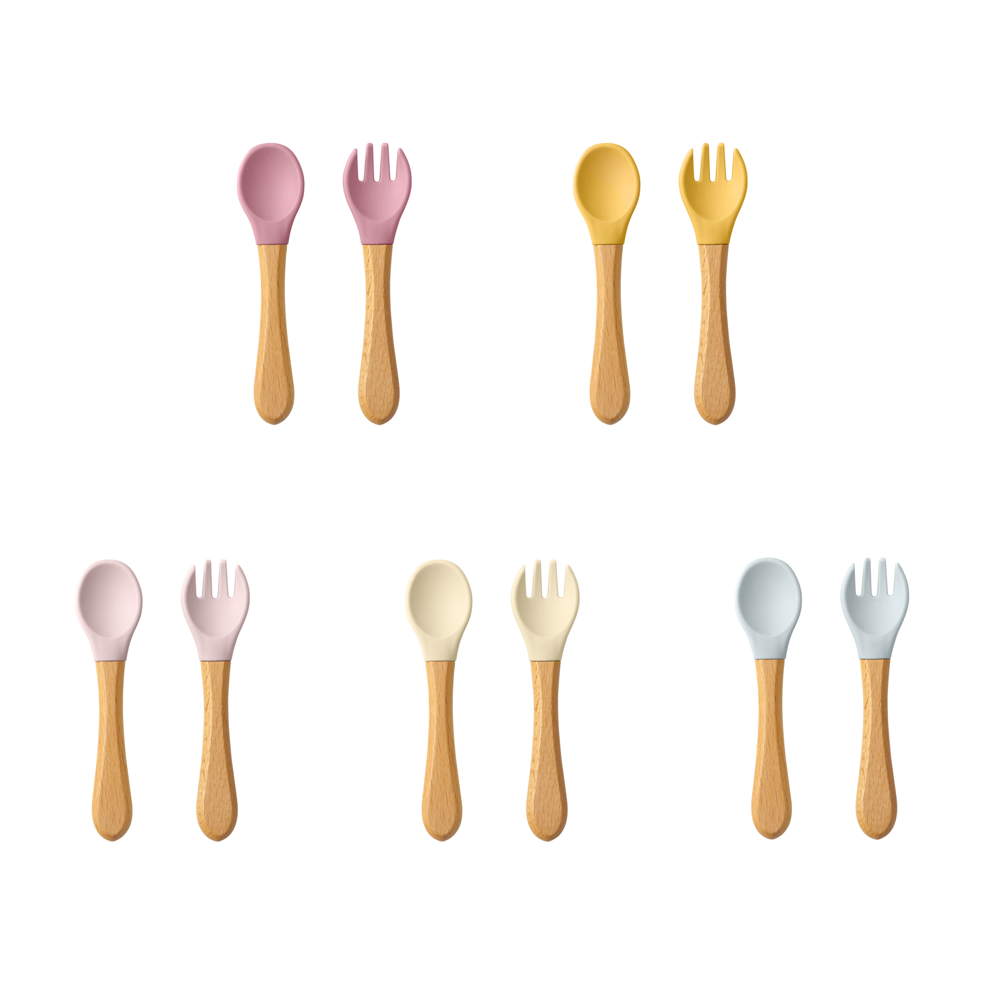 Baby Food Kit - Conjunto de utensílios para aprendizagem de