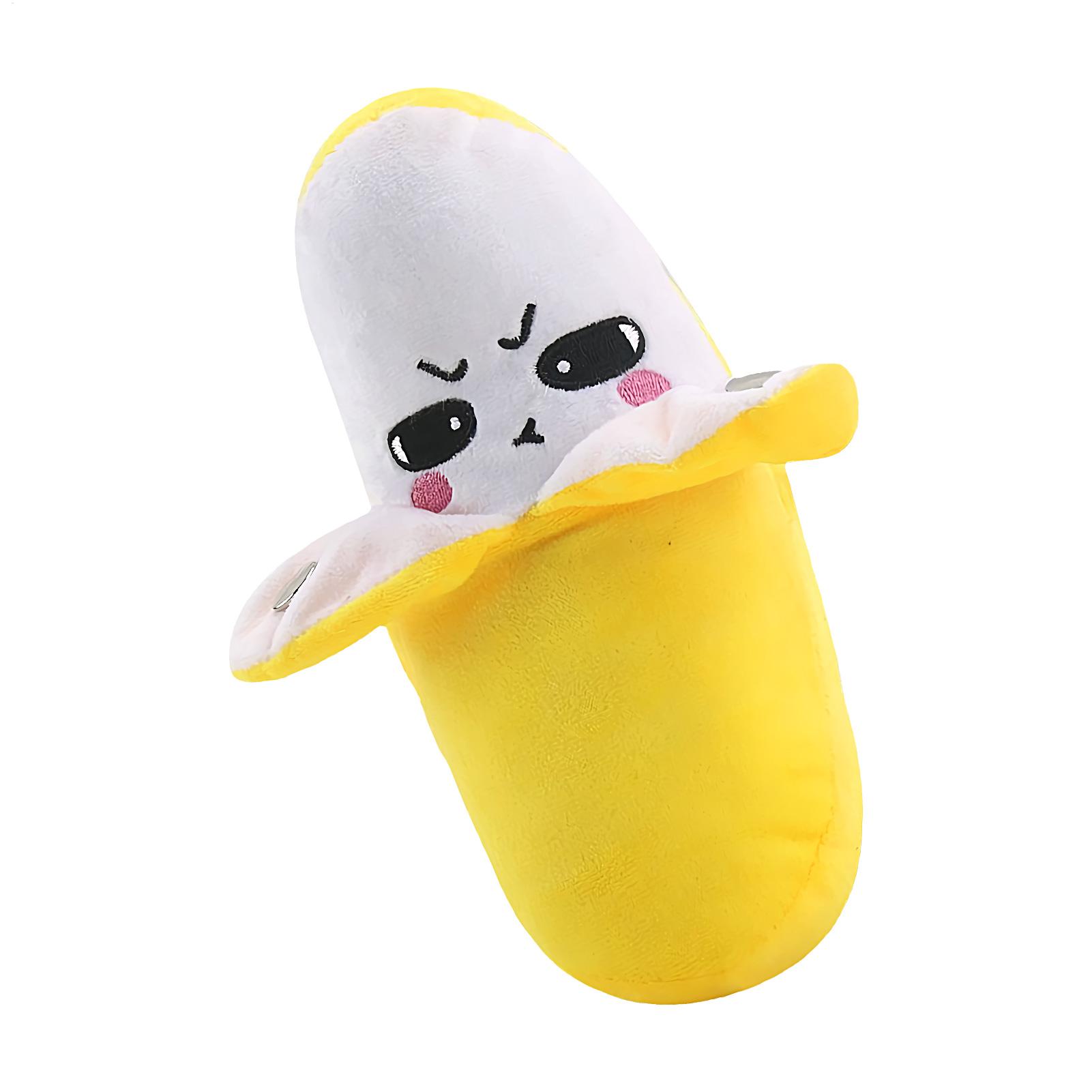 Baby Food Banana - Banana de Pelúcia Interativa com Sensor