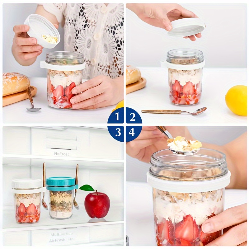 Copo de aveia de vidro de 1 un - Baby Food Oatmeal avaliação e preço