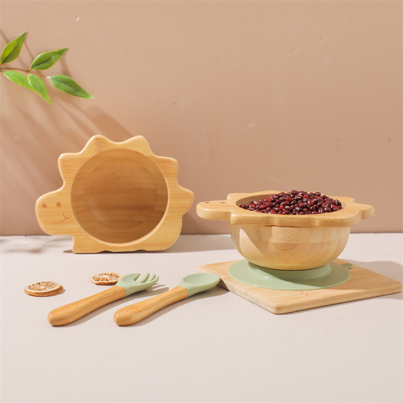Conjunto de talheres de madeir - Baby Food Kit avaliação e preço