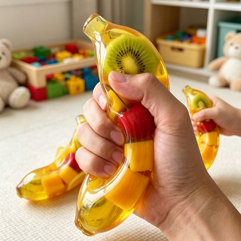 1-8 Peças Brinquedo Squishy de - Baby Food Banana avaliação e preço