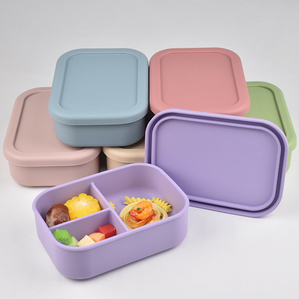 Lancheira bento de silicone de - Baby Food Options avaliação e preço