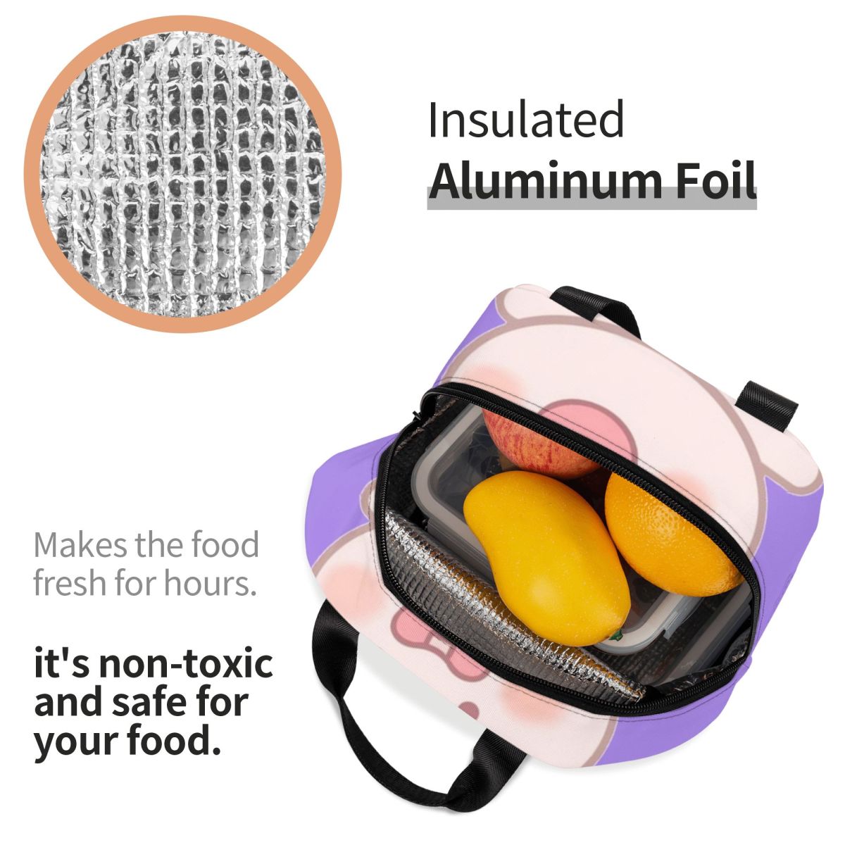 Silly Baby Apeach Bolsa térmic - Food Box Baby avaliação e preço