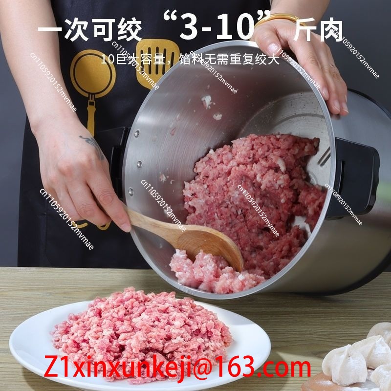 Moedor de Carne Elétrico de Aç - Baby Food Hand Blender avaliação e preço