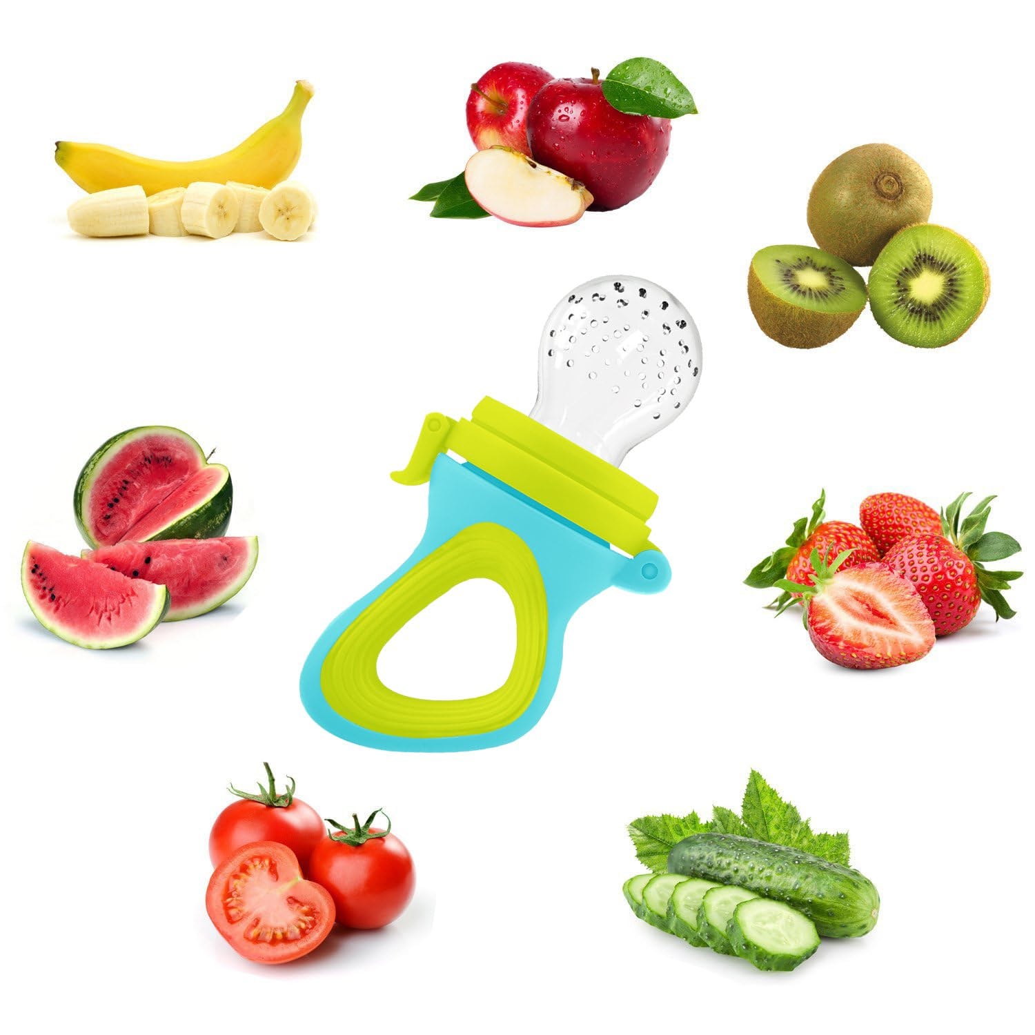 Recém-nascido Silicone Squeezi - Baby Food Jars avaliação e preço