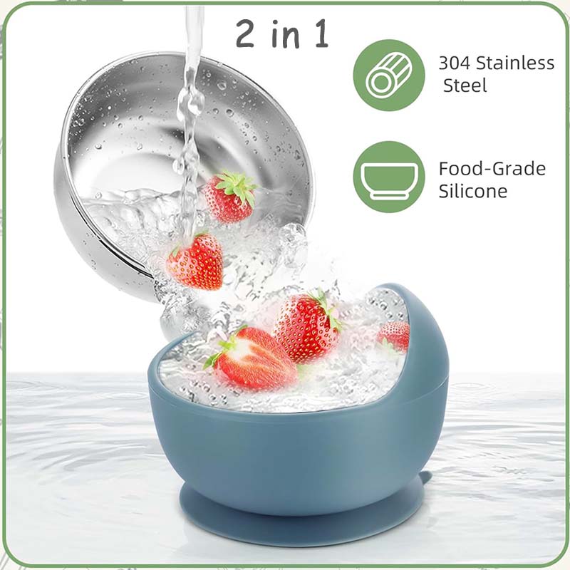 3 pçs conjunto tigela de alime - Baby Food Kit avaliação e preço