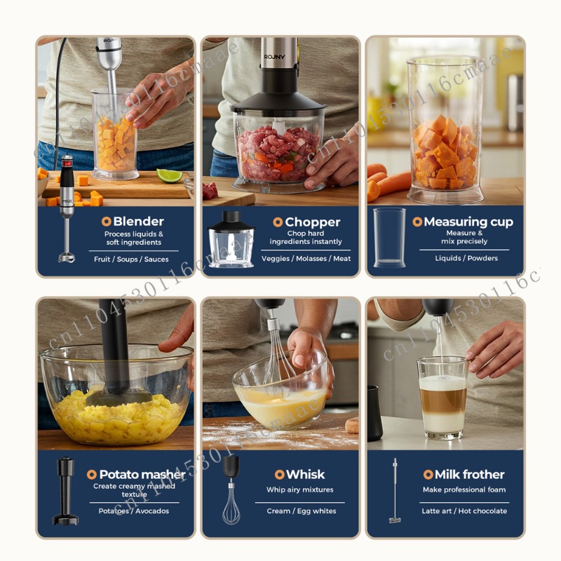 Conjunto de Liquidificador de  - Baby Food Hand Blender avaliação e preço