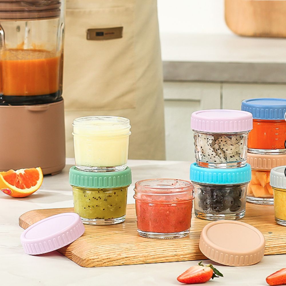 Jarra de vidro multiuso para c - Baby Food Jars avaliação e preço