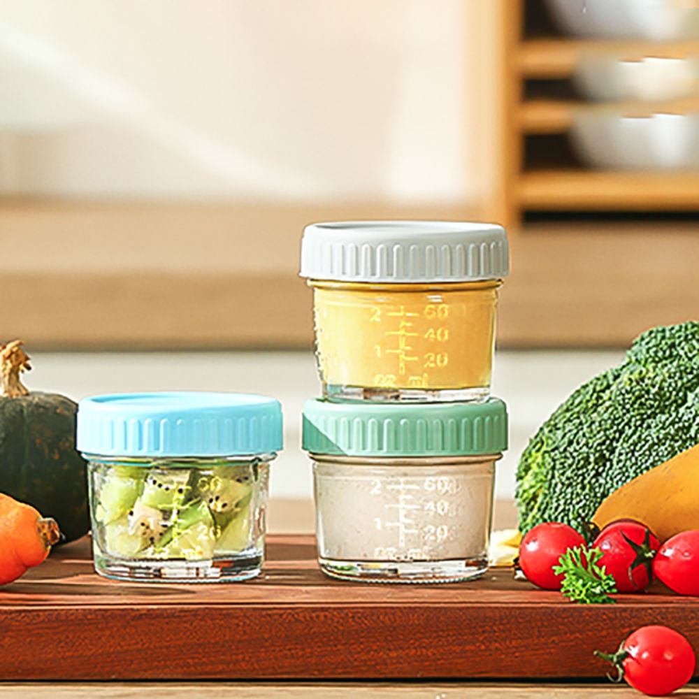 Jarra de vidro multiuso para c - Baby Food Jars avaliação e preço