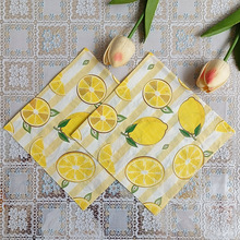 20 pçs/saco verão limão tema g - Baby Food Bag avaliação e preço