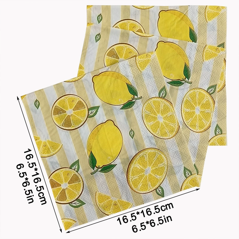 20 pçs/saco verão limão tema g - Baby Food Bag avaliação e preço