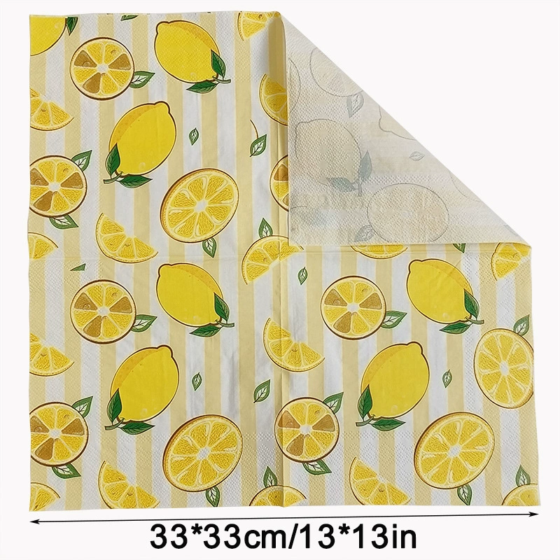 20 pçs/saco verão limão tema g - Baby Food Bag avaliação e preço