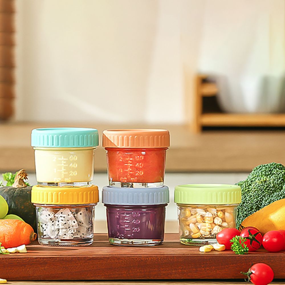 Jarra de vidro para comida de  - Baby Food Jars avaliação e preço