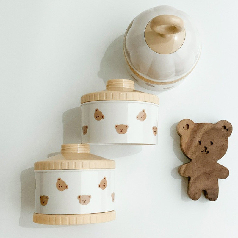 Urso bonito caixa de leite em  - Food Box Baby avaliação e preço
