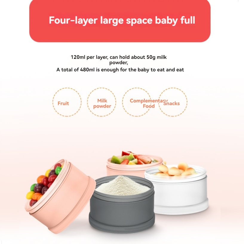 1pc portátil caixa de leite em - Baby Food Nestle avaliação e preço