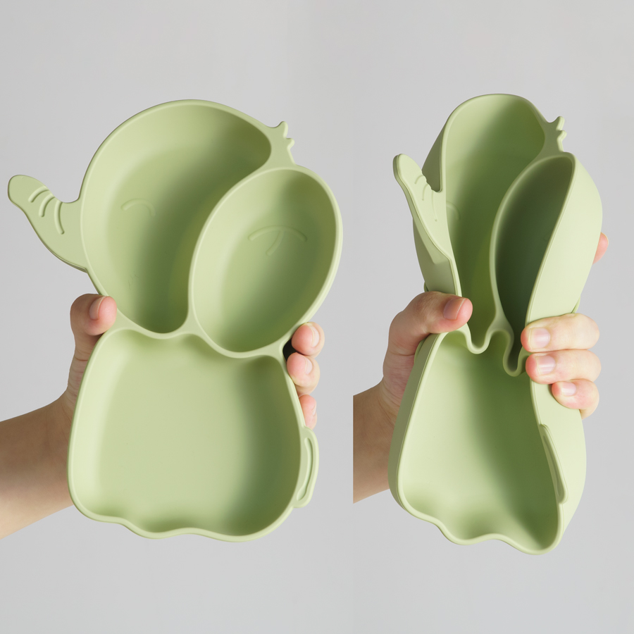 Pratos de silicone para bebês, - Baby Food Kit avaliação e preço