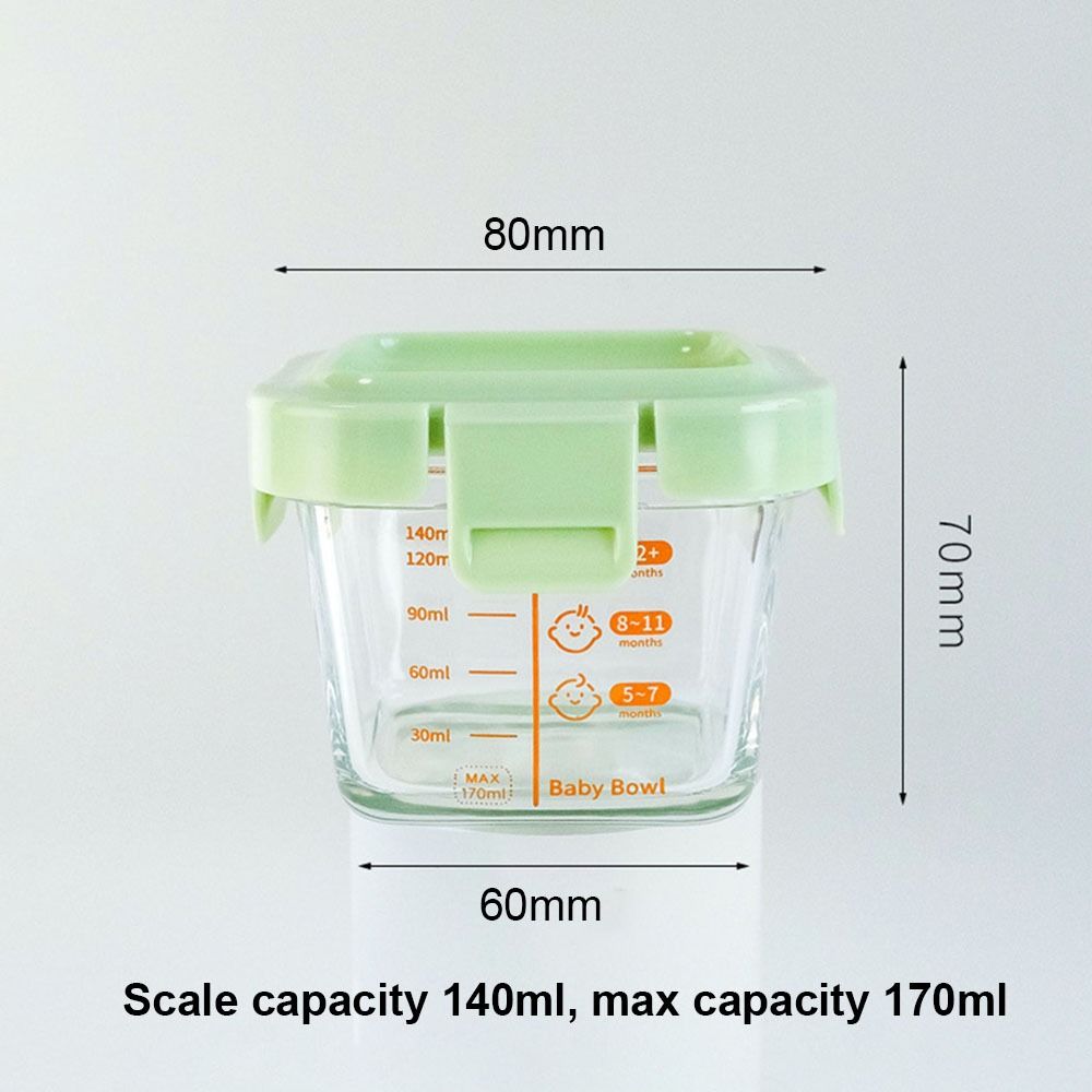 Novo 170ml caixa de armazename - Baby Food Jars avaliação e preço