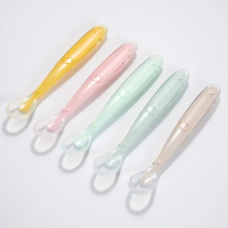 Colher de silicone macio para  - Baby Food Kit avaliação e preço