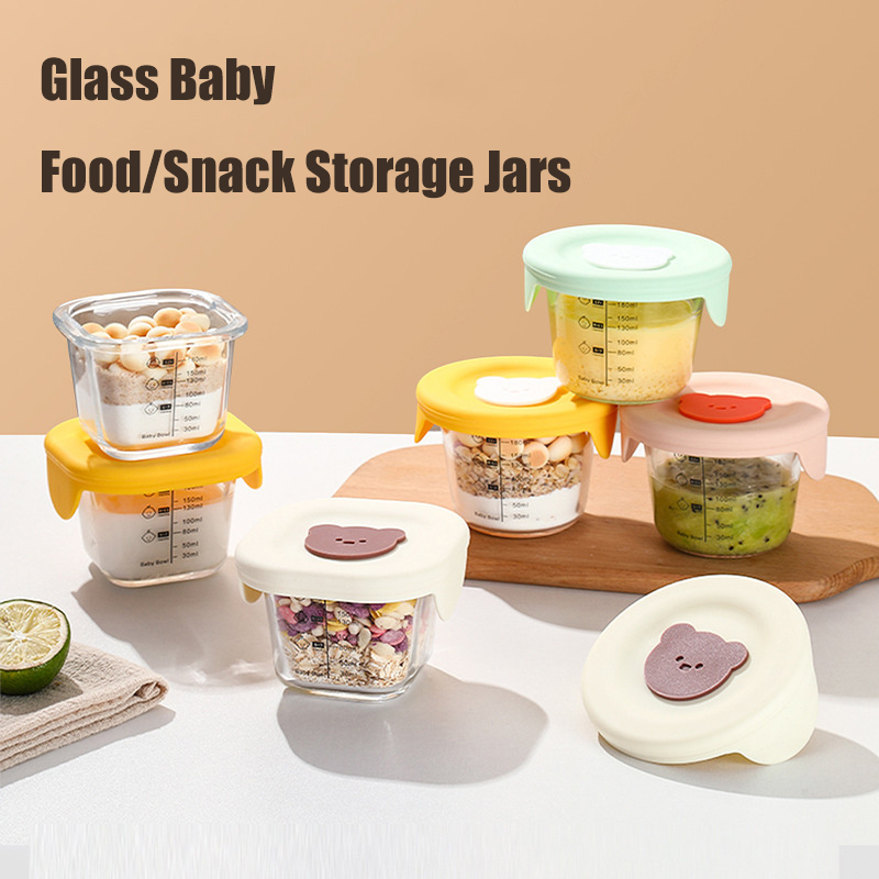 Frascos de vidro para armazena - Baby Food Jars avaliação e preço