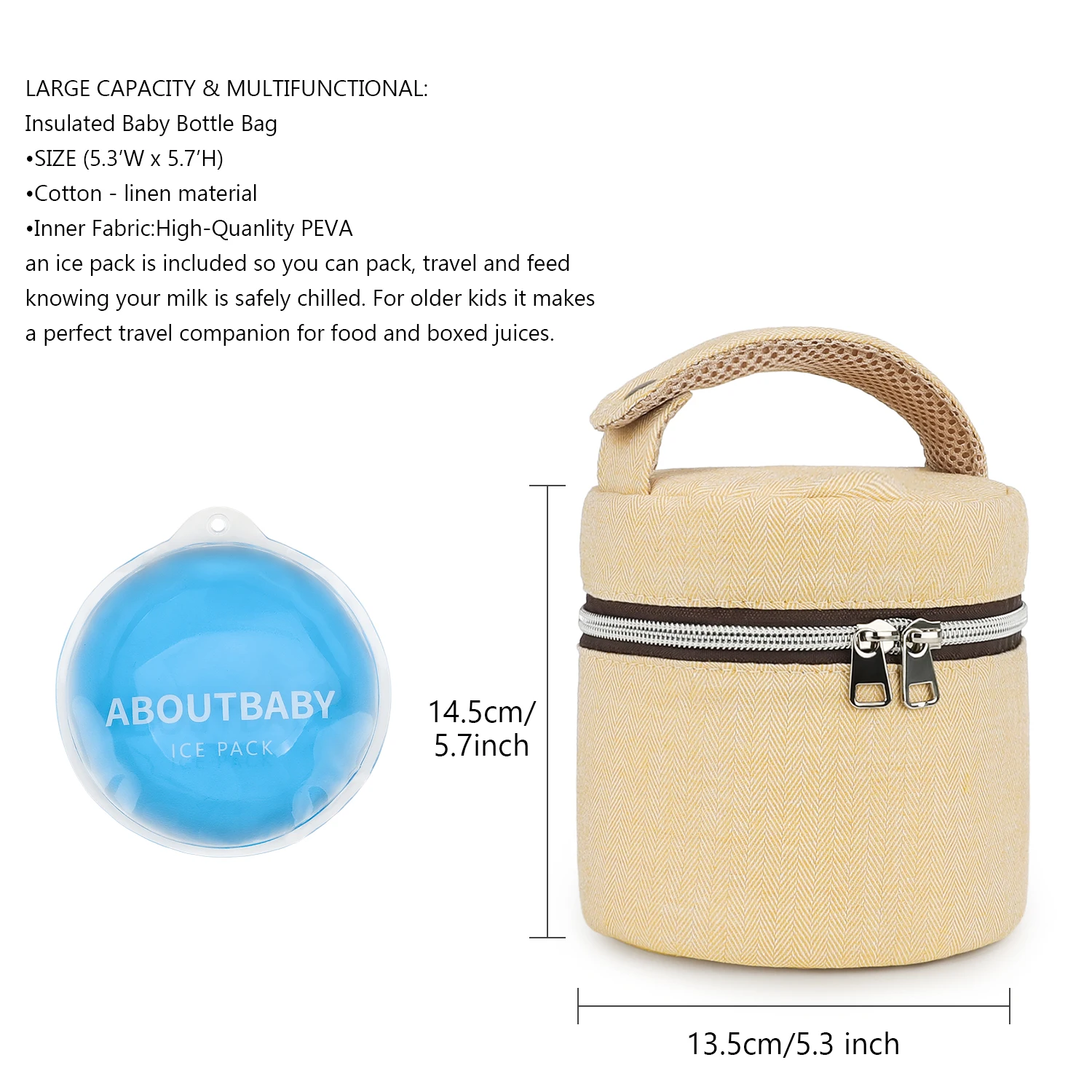 Bolsa para mamadeiras à prova  - Baby Food Bag avaliação e preço